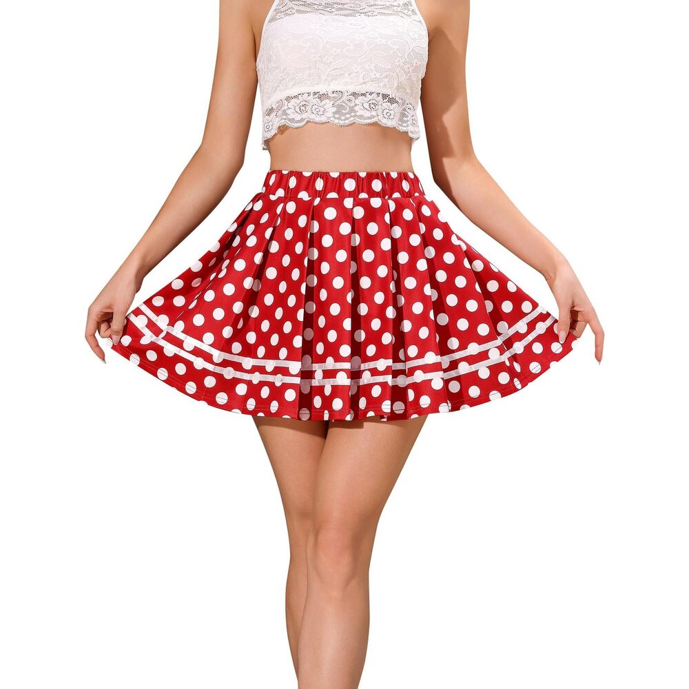 8785 Skirts Y2k Mini Skirt Casual Pleated A-line Short Skirts Pleated